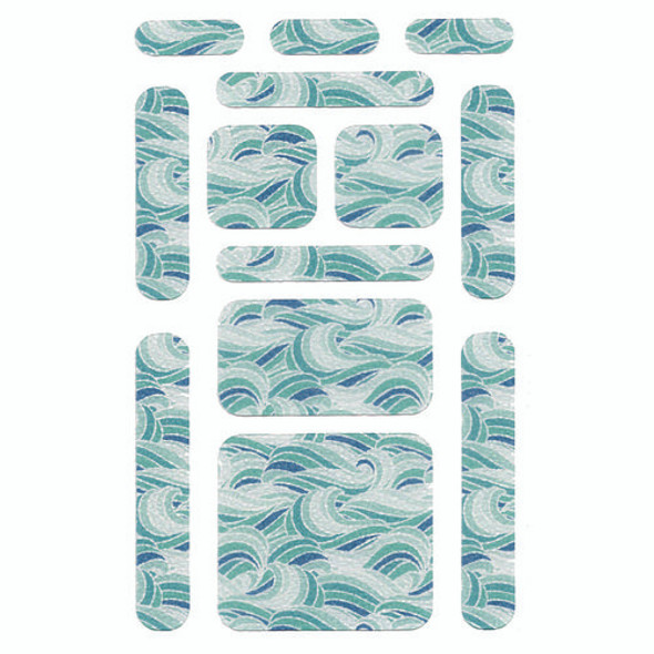 Anywhere Zen Strips, Sandy Waves, Assorted Colors, 13/Set, 24 Sets/Carton