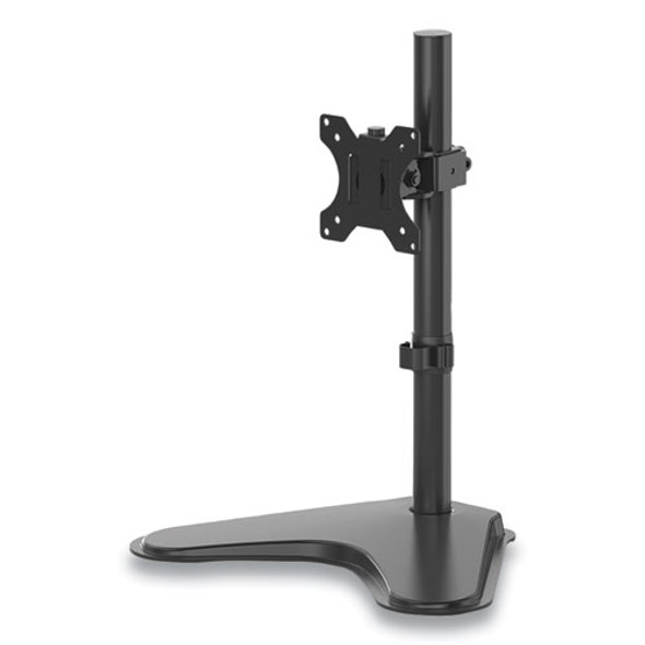 Professional Series Single Freestanding Monitor Arm, For 32" Monitors, 11" x 15.4" x 18.3", Black, Supports 17 lb