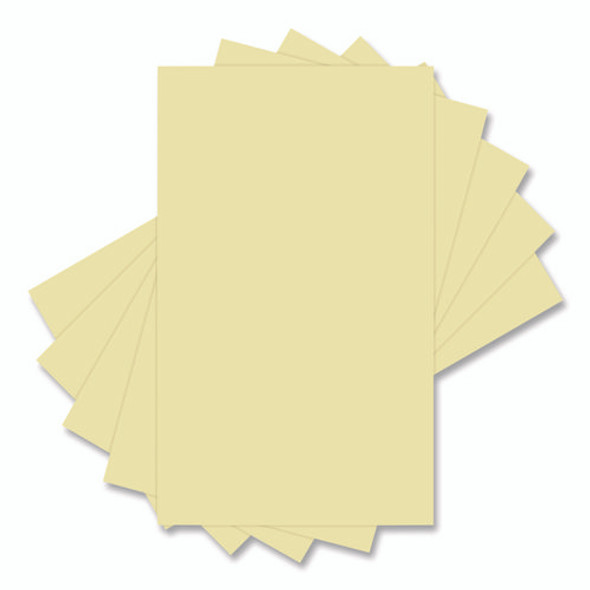 Colors 30% Recycled Colored Paper, 20 lb Bond Weight, 8.5 x 14, Canary, 500/Ream