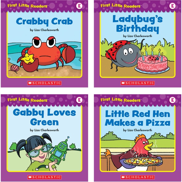 First Little Readers Classroom Set: Levels E & F First Little Readers Classroom Set: Levels E & F