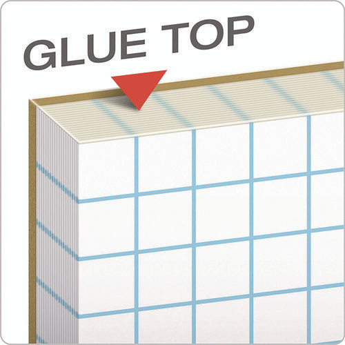 Quadrille Pads, Quadrille Rule (4 sq/in), 50 White (Standard 15 lb Bond) 11 x 17 Sheets