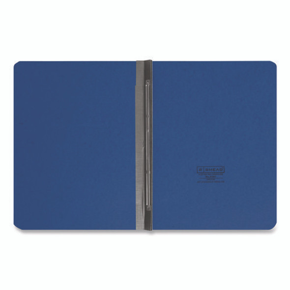 Prong Fastener Pressboard Report Cover, Two-Piece Prong Fastener, 3" Capacity, 8.5 x 11, Dark Blue/Dark Blue