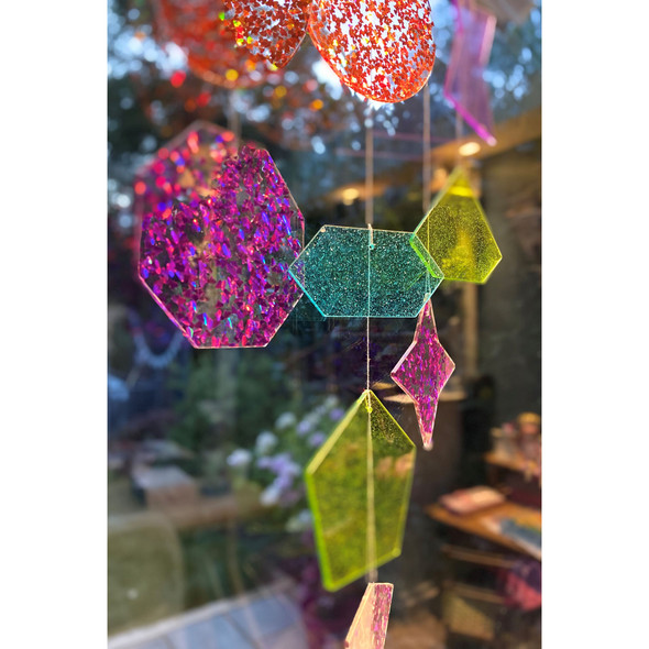 Rainbow Glitter Shapes - Set of 21 - 7 Colors - Explore Colors and Early Geometry Rainbow Glitter Shapes - Set of 21 - 7 Colors - Explore Colors and Early Geometry