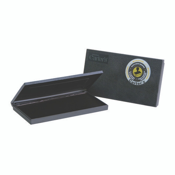 Pre-Inked Micropore Stamp Pad, 6.25" x 3.25", Black