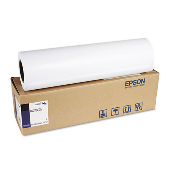 Premium Luster Photo Paper, 3" Core, 10 mil, 20" x 100 ft, Premium Luster White
