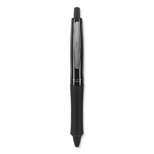 Dr. Grip FullBlack Advanced Ink Ballpoint Pen, Retractable, Medium 1 mm, Black Ink, Black Barrel