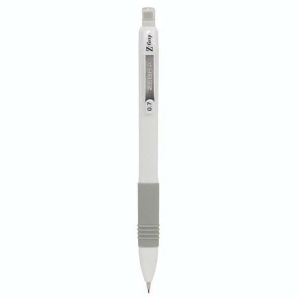 Z-Grip Plus Mechanical Pencil, 0.7, (#2), Black Lead, White Barrel, Dozen