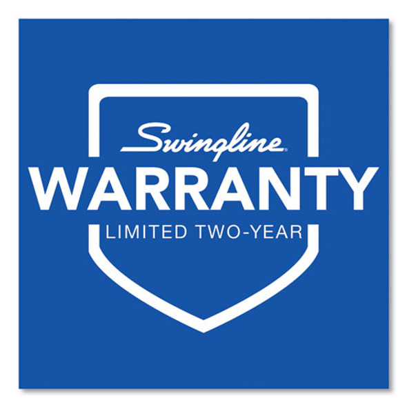 28-Sheet Commercial Electric Three-Hole Punch, 9/32" Holes, Black/Silver