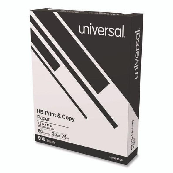 High-Bright Multipurpose Paper, 20 lb Bond Weight, 8.5 x 11, Bright White, 500 Sheets/Ream, 5 Reams/Carton