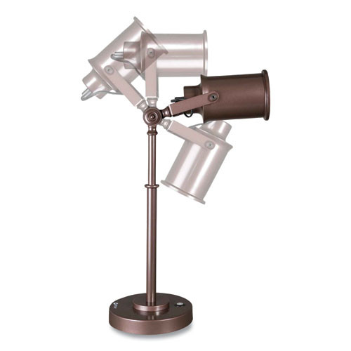 Wellness Series Restore LED Desk Lamp, 9" to 22", Rubbed Bronze