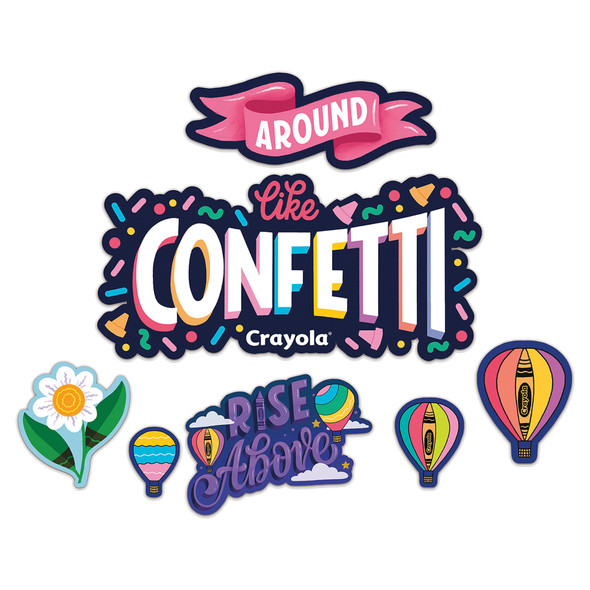 Crayola® Colors of Kindness Throw Kindness Bulletin Board Set, 21 Pieces Crayola® Colors of Kindness Throw Kindness Bulletin Board Set, 21 Pieces