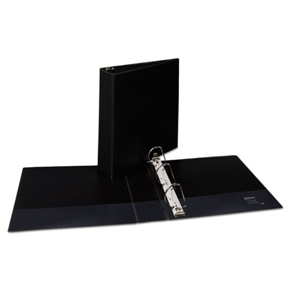 Durable Non-View Binder with DuraHinge and Slant Rings, 3 Rings, 2" Capacity, 11 x 8.5, Black Durable Non-View Binder with DuraHinge and Slant Rings, 3 Rings, 2" Capacity, 11 x 8.5, Black