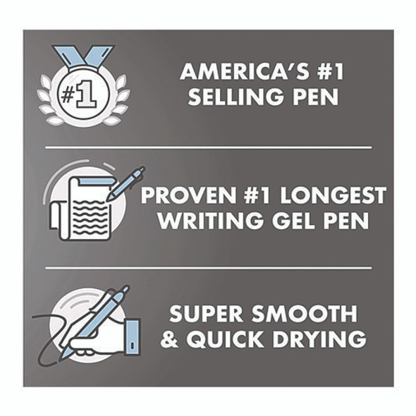 G2 Premium Gel Pen, Retractable, Bold 1 mm, Assorted Ink and Barrel Colors, 4/Pack