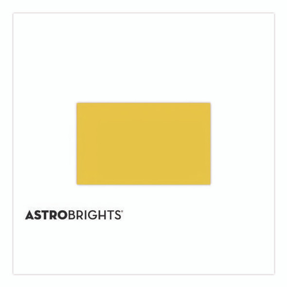 Color Paper, 24 lb Bond Weight, 8.5 x 14, Solar Yellow, 500/Ream