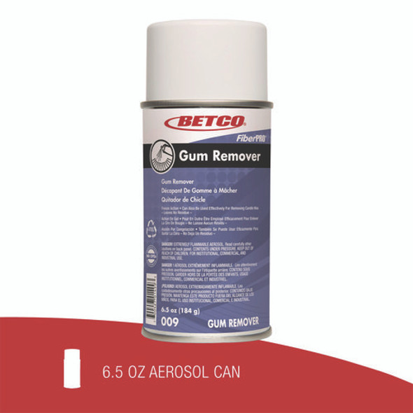 FiberPRO Gum Remover, 6.5 oz Aerosol Can, 12/Carton