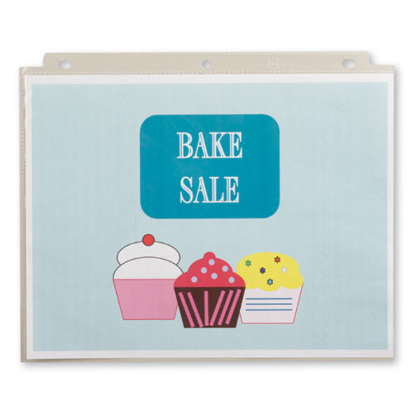 Top-Load Sheet Protector, Economy Gauge, Letter, Clear, 100/Box