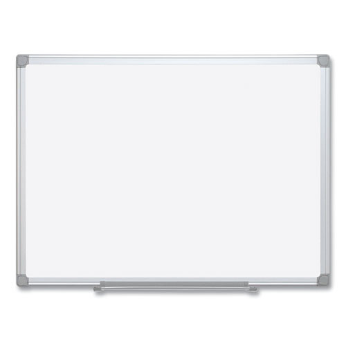 Earth Silver Easy Clean Dry Erase Boards, 72" x 48", White Surface, Satin Aluminum Frame