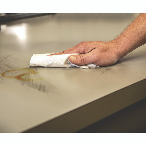 All Purpose Cleaning Wipes, 9 x 12, Citrus Scent, White, 80 Wipes/Canister, 6 Canisters/Carton