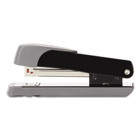 Compact Commercial Stapler, 20-Sheet Capacity, Black