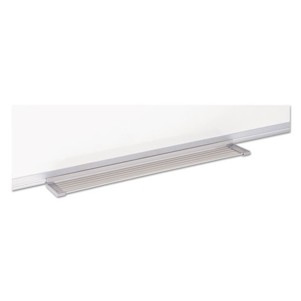 Earth Silver Easy Clean Magnetic Dry Erase Boards, 96" x 48", White Surface, Satin Aluminum Frame