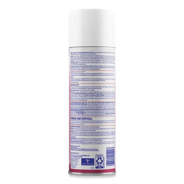 Foaming Disinfectant Cleaner, 24 oz Aerosol Spray, 12/Carton