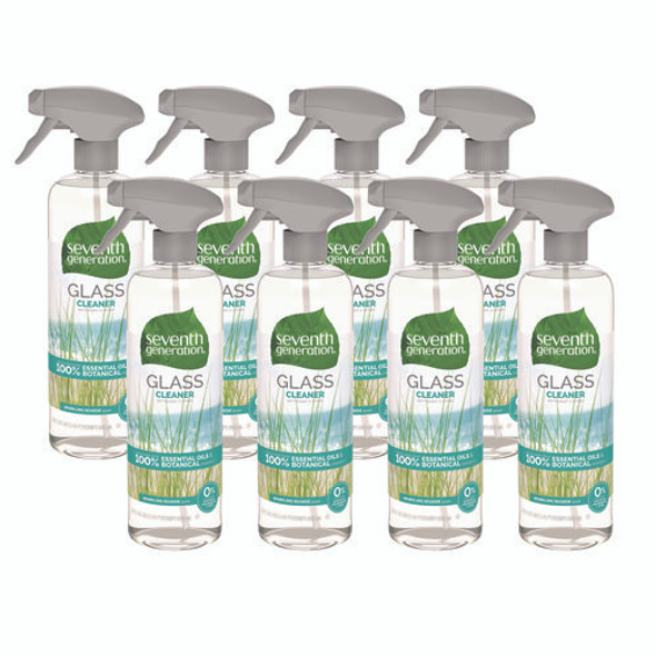 Natural Glass and Surface Cleaner, Sparkling Seaside, 23 oz Trigger Spray Bottle, 8/Carton Natural Glass and Surface Cleaner, Sparkling Seaside, 23 oz Trigger Spray Bottle, 8/Carton