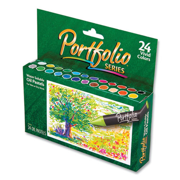 Portfolio Series Oil Pastels, 24 Assorted Colors, 24/Pack Portfolio Series Oil Pastels, 24 Assorted Colors, 24/Pack
