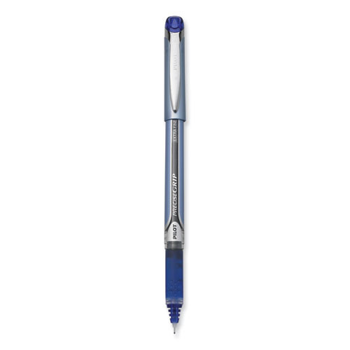 Precise Grip Rollerball Pen, Stick, Extra-Fine 0.5 mm, Blue Ink, Blue Barrel