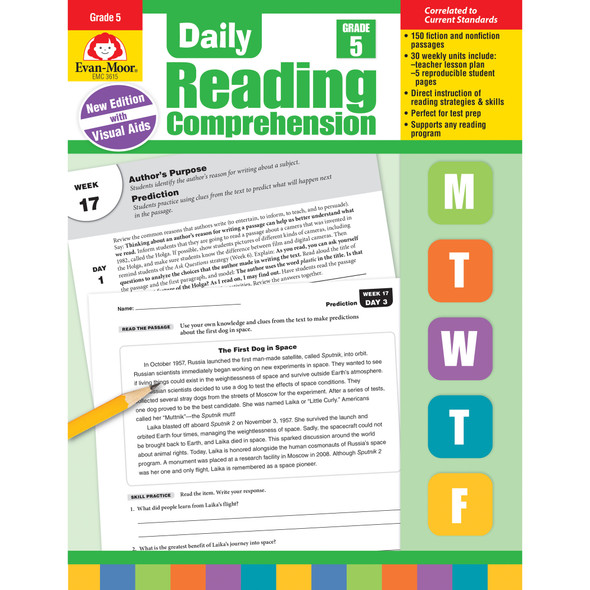 Daily Reading Comprehension, Teacher's Edition, Grade 5 Daily Reading Comprehension, Teacher's Edition, Grade 5