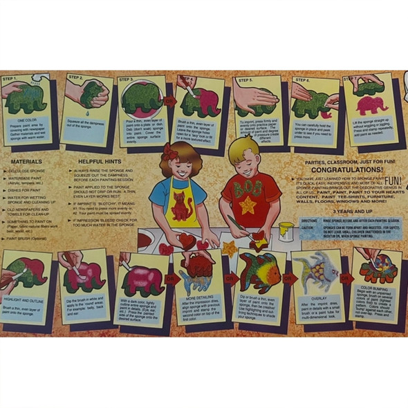 Super Sponges Sea Life Pack, 8 Pieces