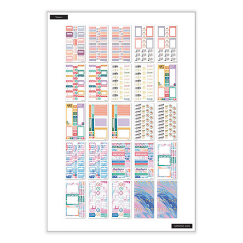 All the Essentials Mega Value Pack Stickers, Productivity Theme, 2,172 Stickers