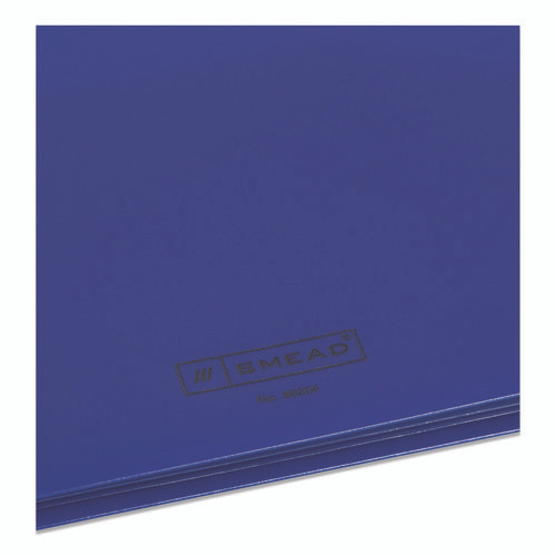 Poly Ten-Pocket Subject Folder, 500-Sheet Capacity, 11 x 8.5, Assorted Cover Colors, 2/Pack