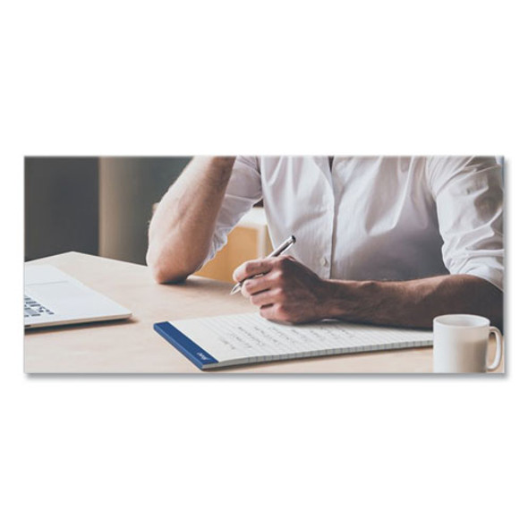 Perforated Writing Pads, Wide/Legal Rule, 50 White 8.5 x 11.75 Sheets, Dozen Perforated Writing Pads, Wide/Legal Rule, 50 White 8.5 x 11.75 Sheets, Dozen