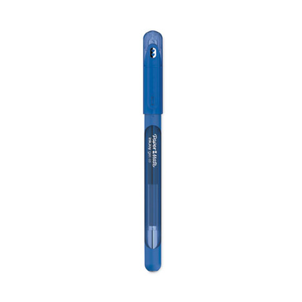 InkJoy Gel Pen, Stick, Medium 0.7 mm, Blue Ink, Translucent Blue Barrel, Dozen InkJoy Gel Pen, Stick, Medium 0.7 mm, Blue Ink, Translucent Blue Barrel, Dozen