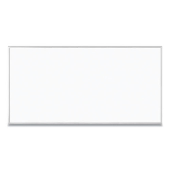 Magnetic Dry Erase Board with Aluminum Frame, (Actual Size: 95" x 47"), White Surface, Satin Aluminum Frame