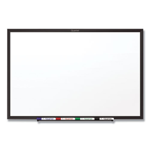 Classic Series Total Erase Dry Erase Boards, 96" x 48", White Surface, Black Aluminum Frame