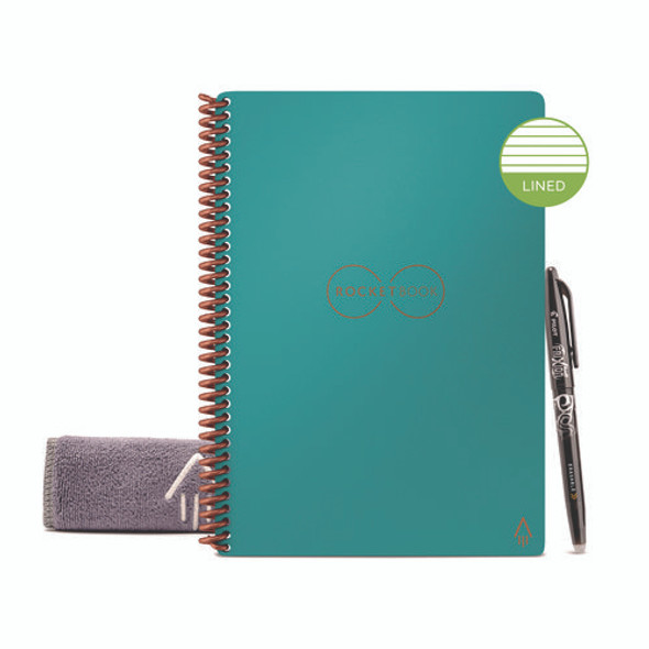 Core Smart Notebook, Medium/College Rule, Neptune Teal Cover, (18) 8.8 x 6 Sheets