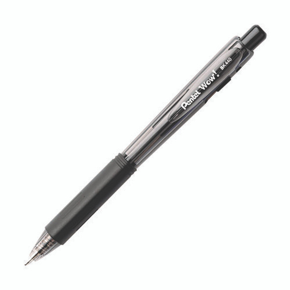 WOW! Ballpoint Pen, Retractable, Medium 1 mm, Assorted Ink and Barrel Colors, 18/Pack