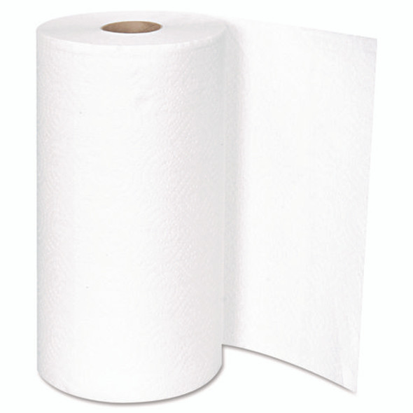 Kitchen Roll Towel, 2-Ply, 11 x 8.5, White, 250/Roll, 12 Rolls/Carton