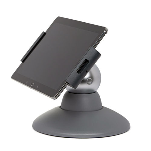 Tablet Holder Motion, 8.25 x 7.75, Gray, Supports 2.2 lbs