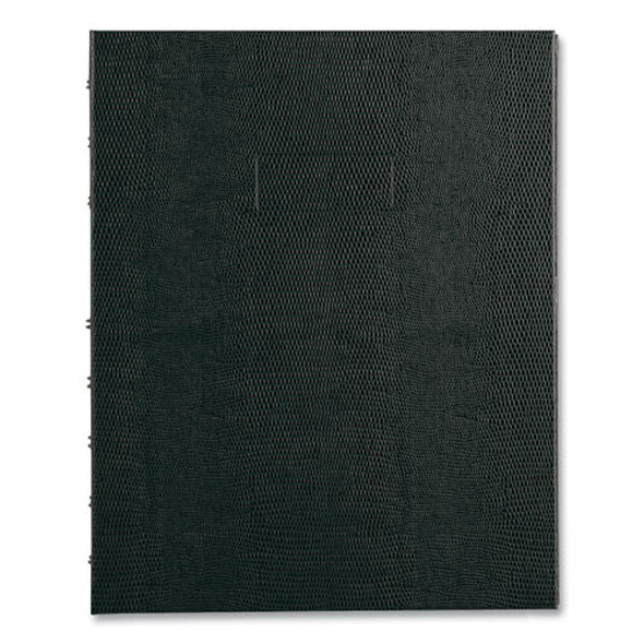 NotePro Undated Daily Planner, 9.25 x 7.25, Black Cover, Undated