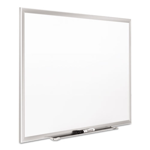 Classic Series Porcelain Magnetic Dry Erase Board, 96" x 48", White Surface, Satin Aluminum Frame