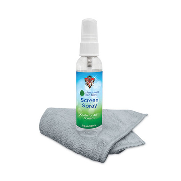 Laptop Computer Cleaning Kit, 50 mL Spray/Microfiber Cloth