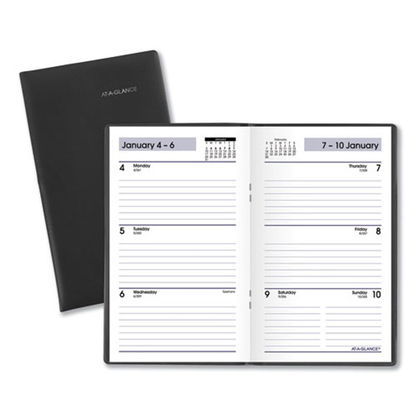 DayMinder Weekly Pocket Planner, 6 x 3.5, Black Cover, 12-Month (Jan to Dec): 2025 DayMinder Weekly Pocket Planner, 6 x 3.5, Black Cover, 12-Month (Jan to Dec): 2025