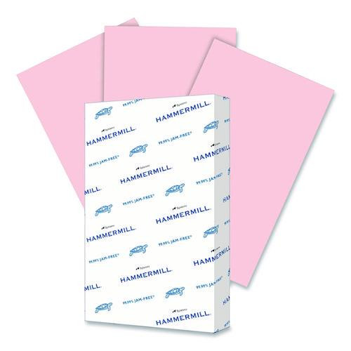 Fore Multipurpose Print Paper, 20 lb Bond Weight, 8.5 x 14, Pink, 500/Ream