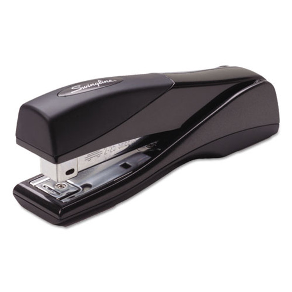 Optima Grip Full Strip Stapler, 25-Sheet Capacity, Graphite Black Optima Grip Full Strip Stapler, 25-Sheet Capacity, Graphite Black