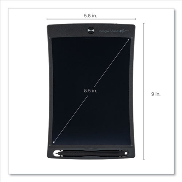 Jot 8.5 Reusable Writing Tablet, 8.5" LCD Screen, 6.75" x 0.62" x 10.37", Gray