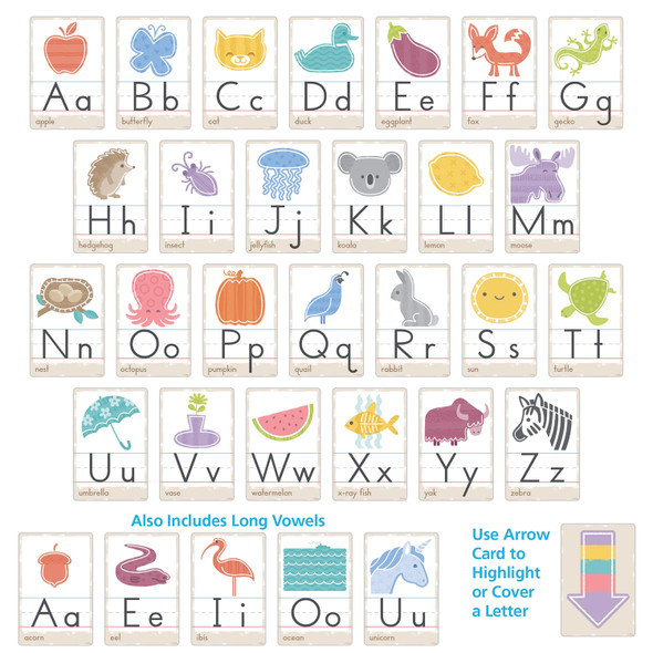 Good Nature Alphabet Cards Learning Set