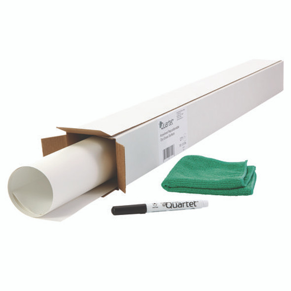 Anywhere Repositionable Dry-Erase Surface, Laminate Film, 24" x 36", White Anywhere Repositionable Dry-Erase Surface, Laminate Film, 24" x 36", White