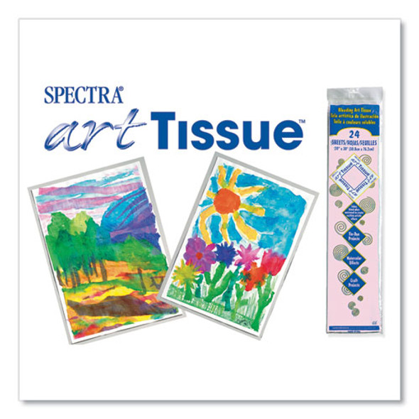 Spectra Art Tissue, 23 lb Tissue Weight, 20 x 30, Baby Pink, 24/Pack